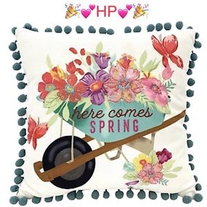 💕HP💕🆕 2 pcThe Pioneer Woman 16x 16"" Spring  Floral all occasion throw pillow